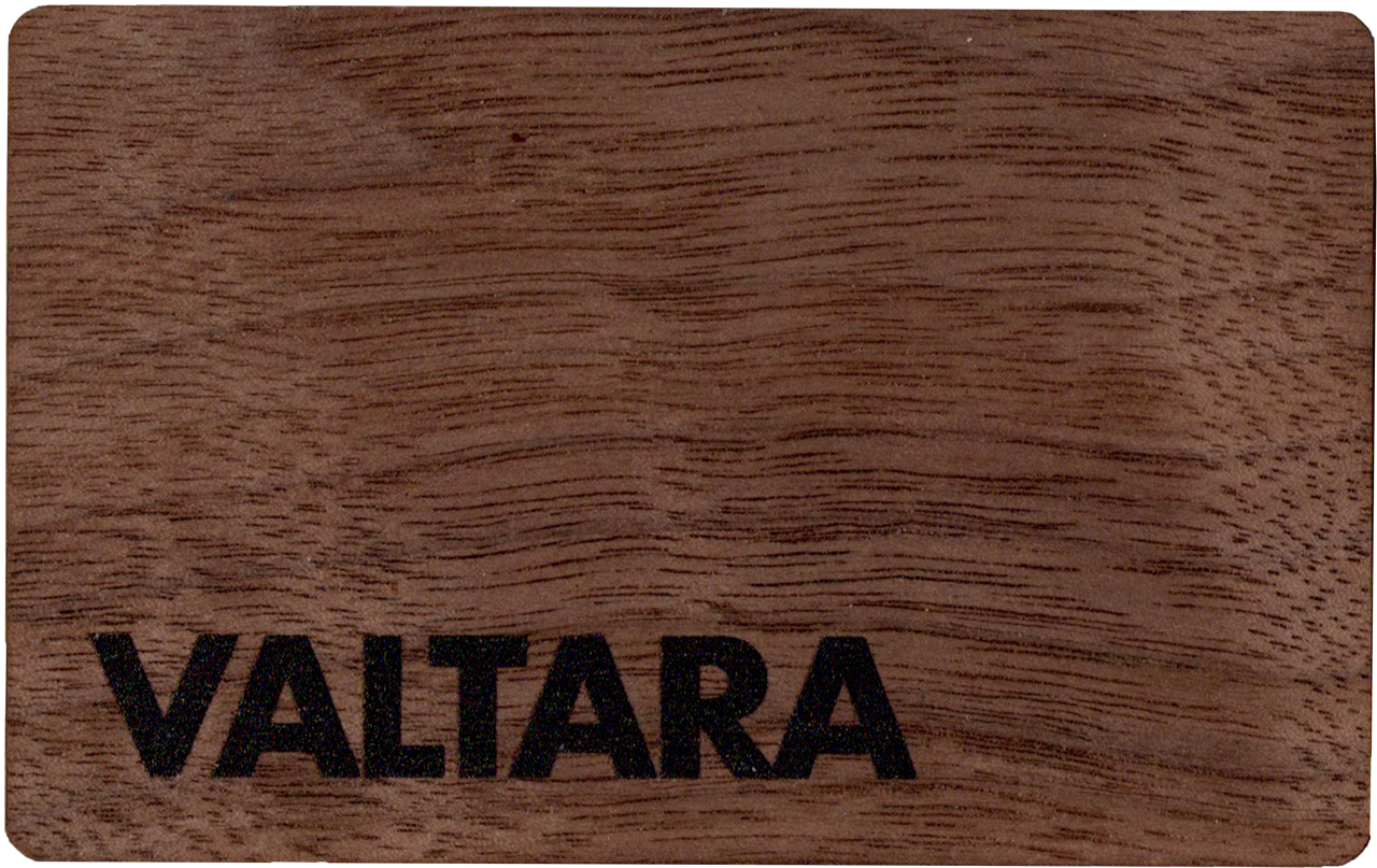 vltCard front example